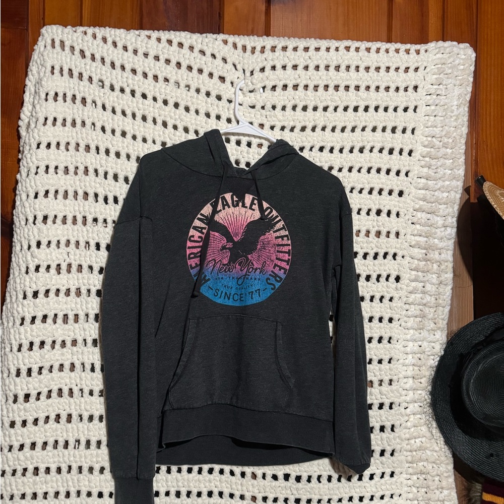 American Eagle Outfitters Black Hoodie